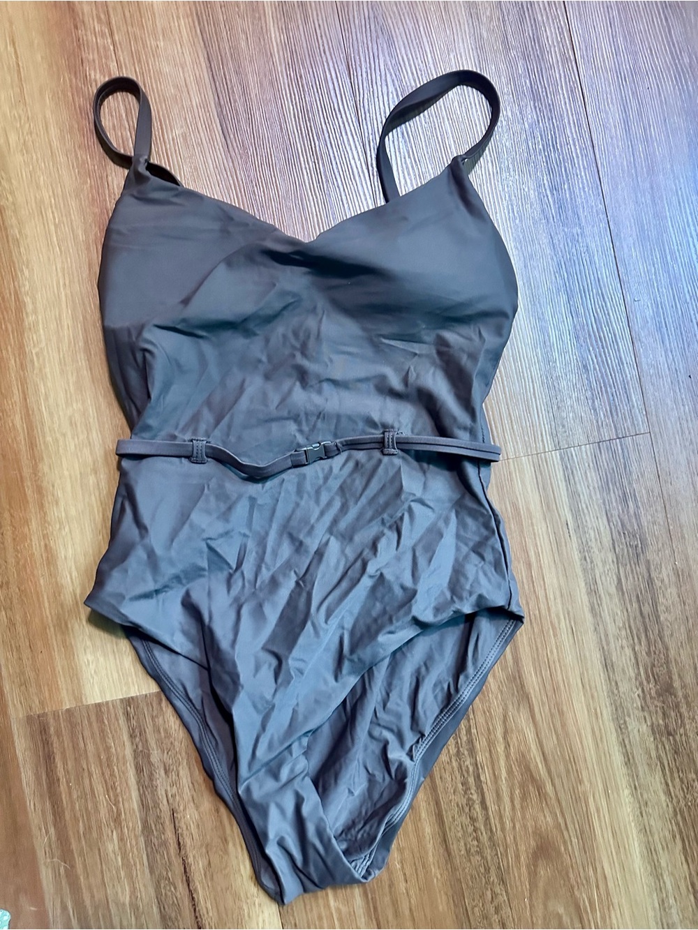 Andie swim Riveria espresso brown one piece size small NWOT - Picture 2 of 3